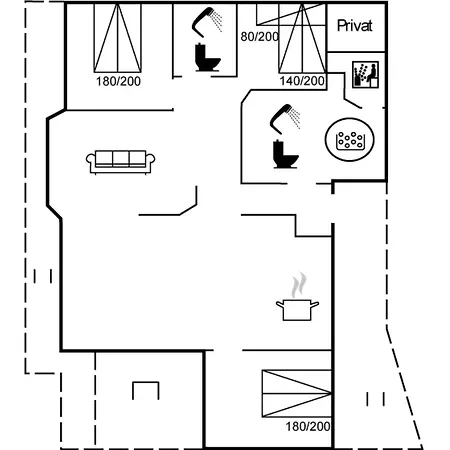 Hébergement de vacances Danica - 175m From The Sea By Interhome *